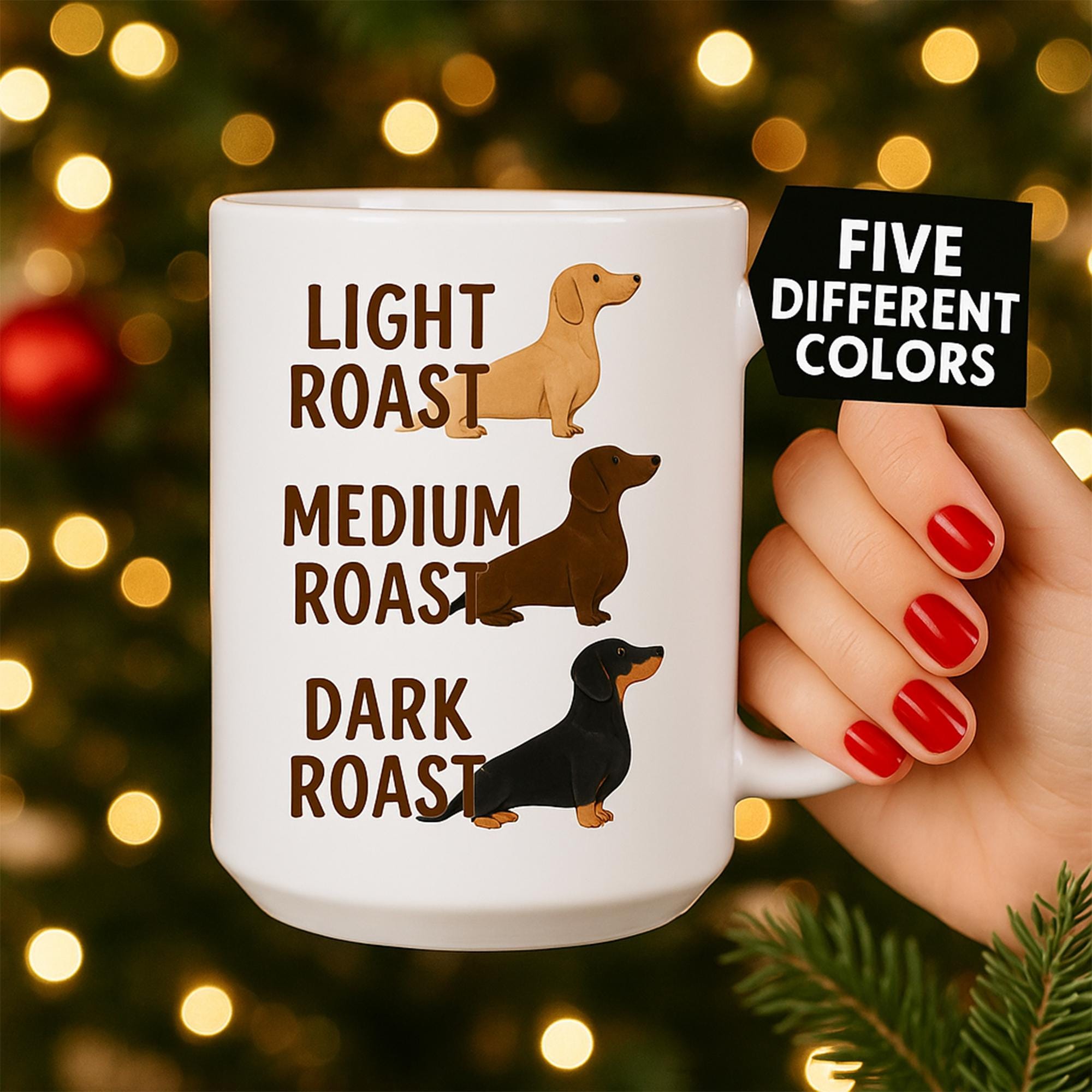 Funny Dachshund Coffee Mug – Cute Doxie Gift for Dog Moms, Wiener Dog Owners & Pet Lovers