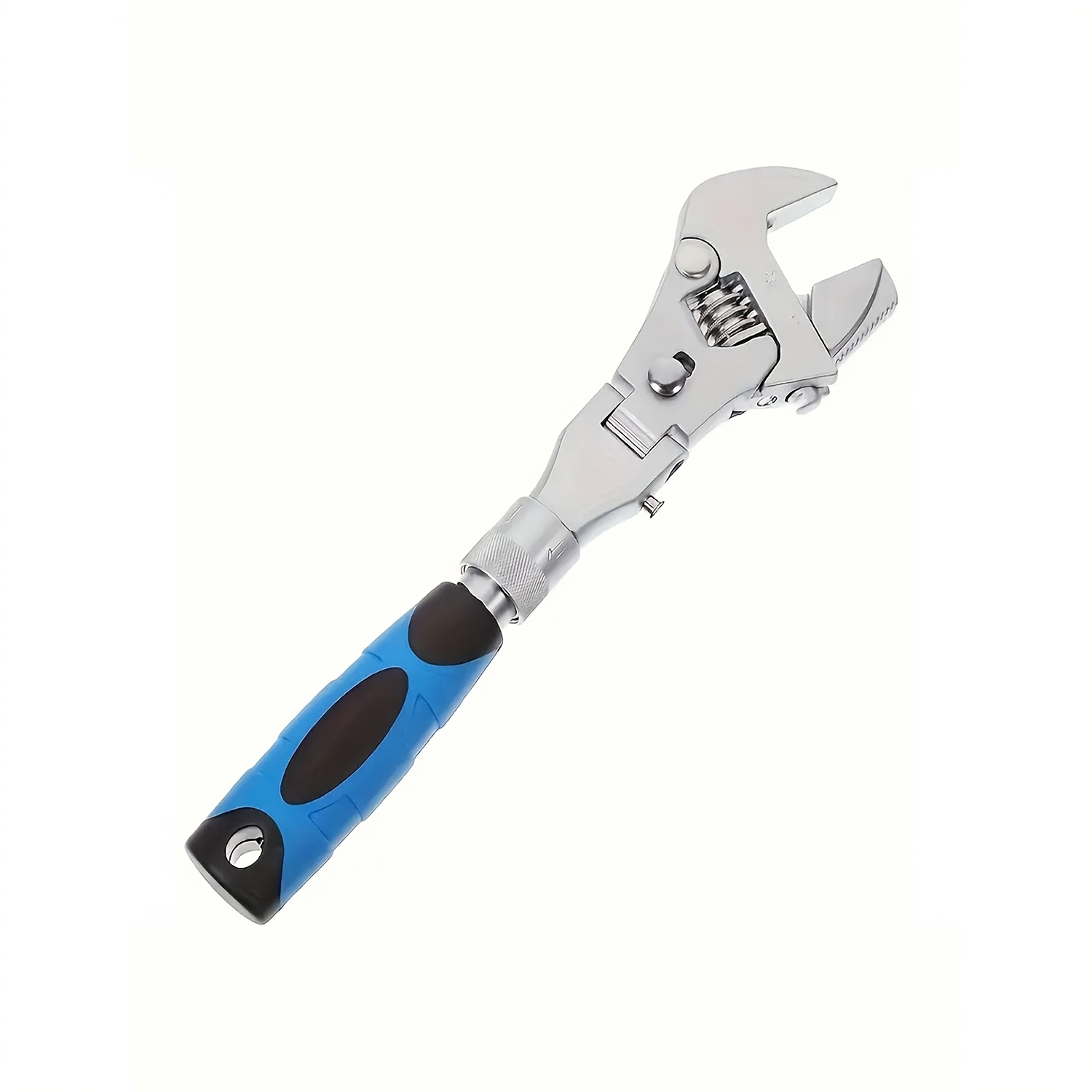 Multi-Angle Adjustable Wrench Tool – Flexible 180° Head, Extendable Handle for Home & Auto Repair