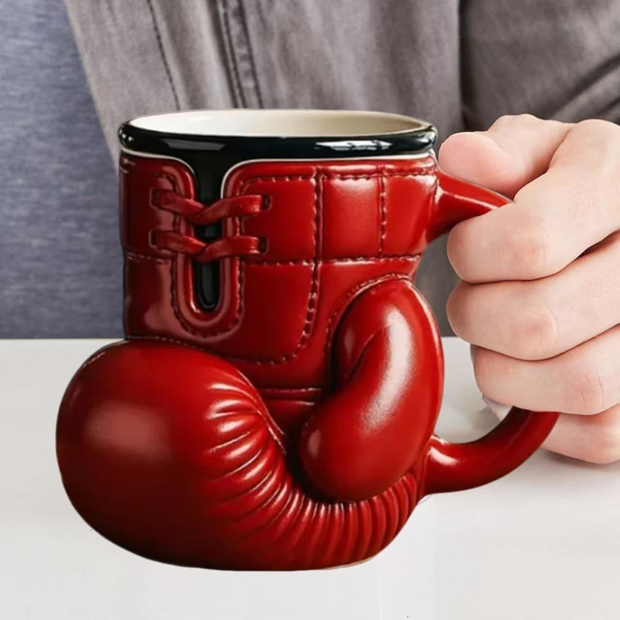Boxing Glove Coffee Mug – A Knockout Gift for Boxing Lovers