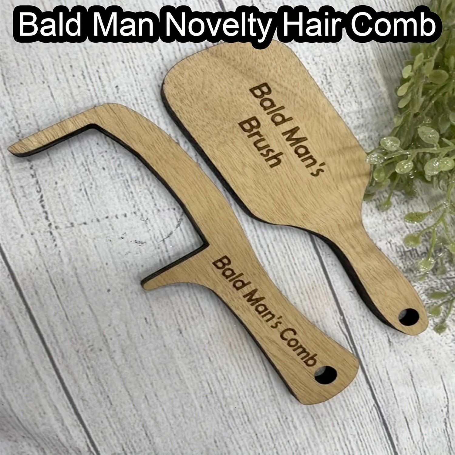 Bald Man's Brush&Comb