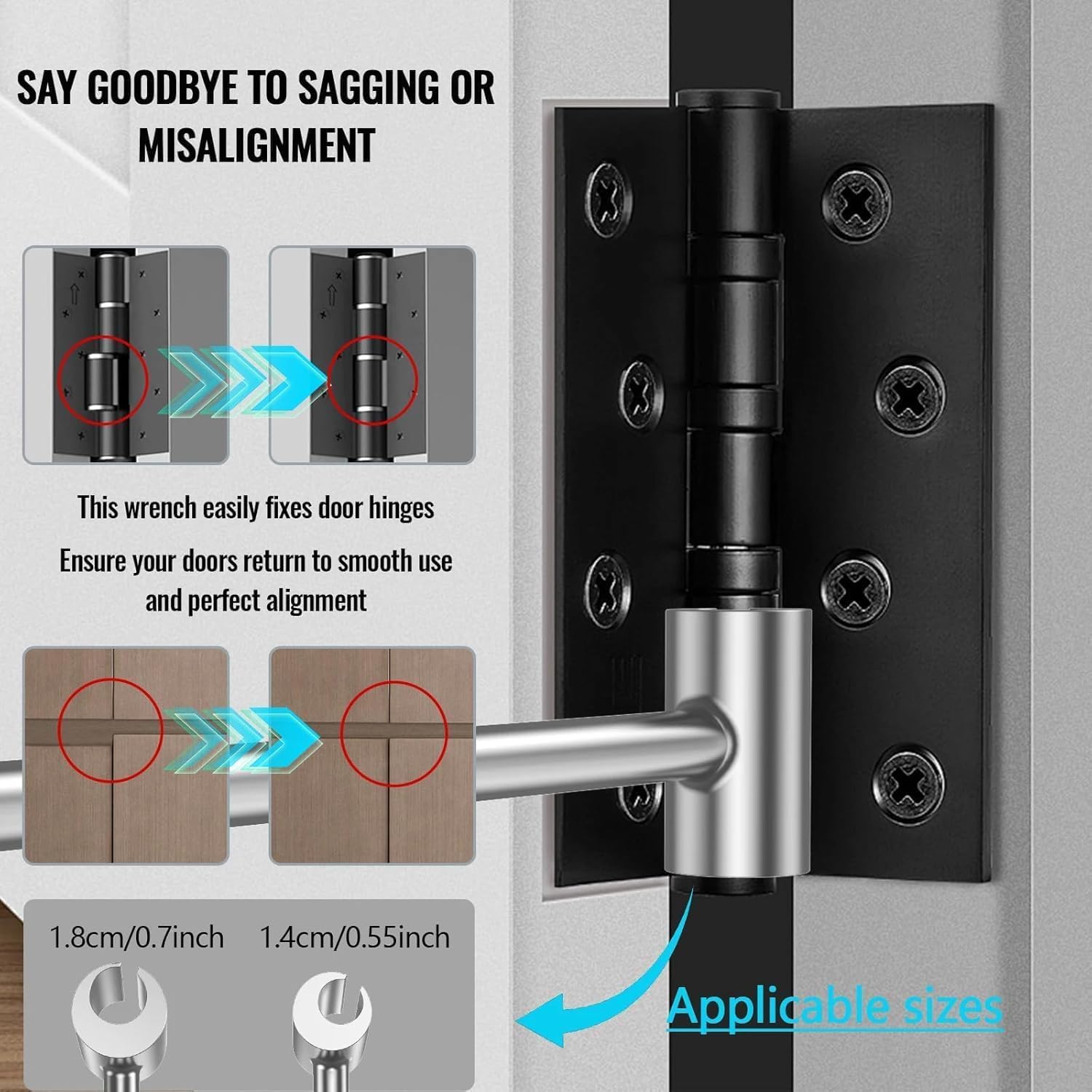 Hinge Gap Adjustment Wrench