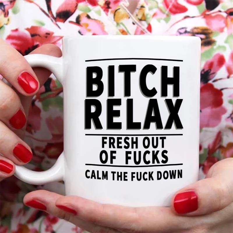 RELAX- Ceramic Coffee Cup