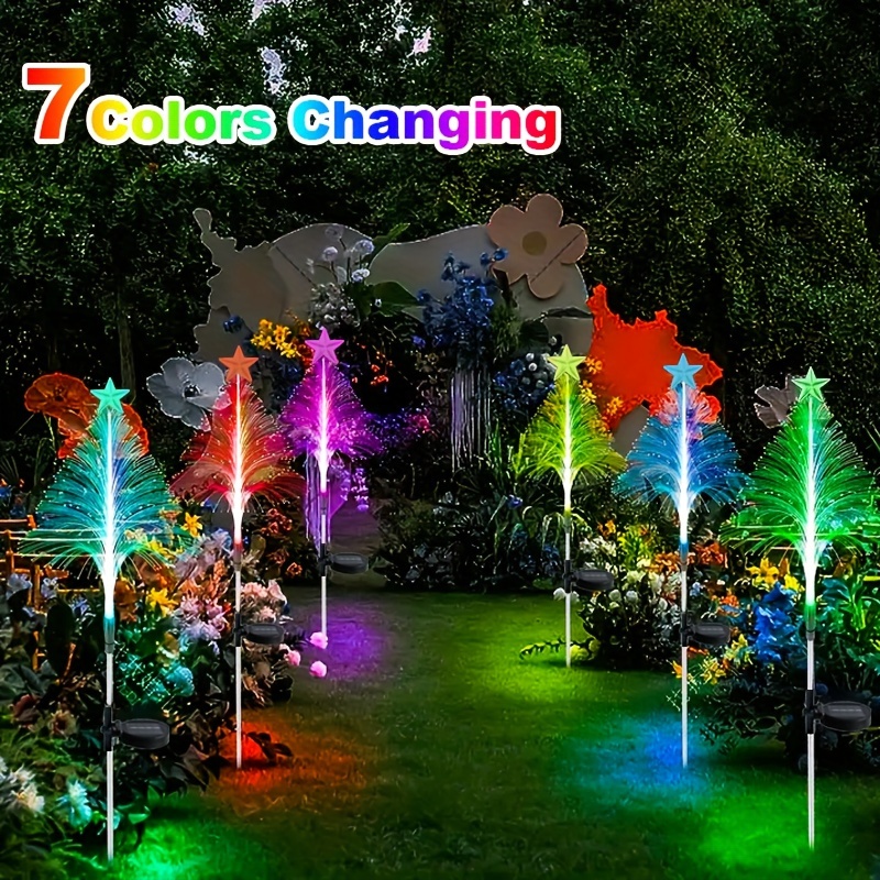 Solar Color Changing Christmas Tree Lights