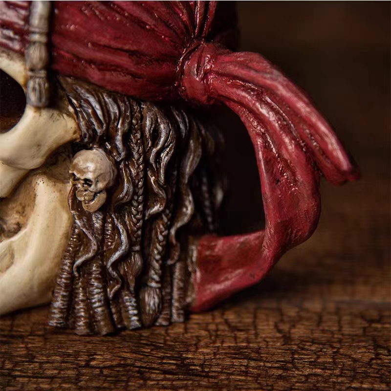 Viking Horned Demon Skull mug