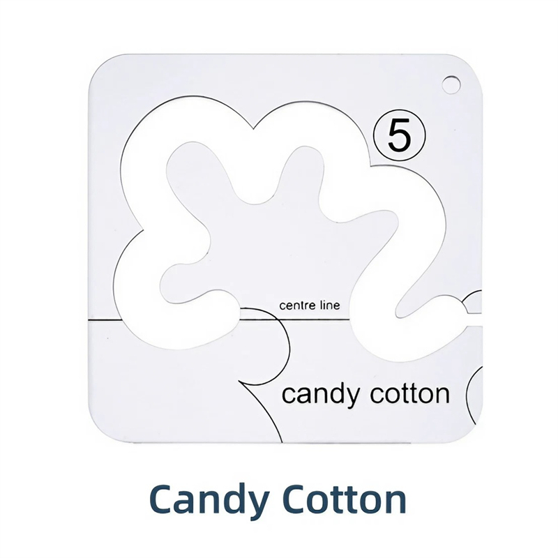 11Pcs Free Motion Quilting Stencils