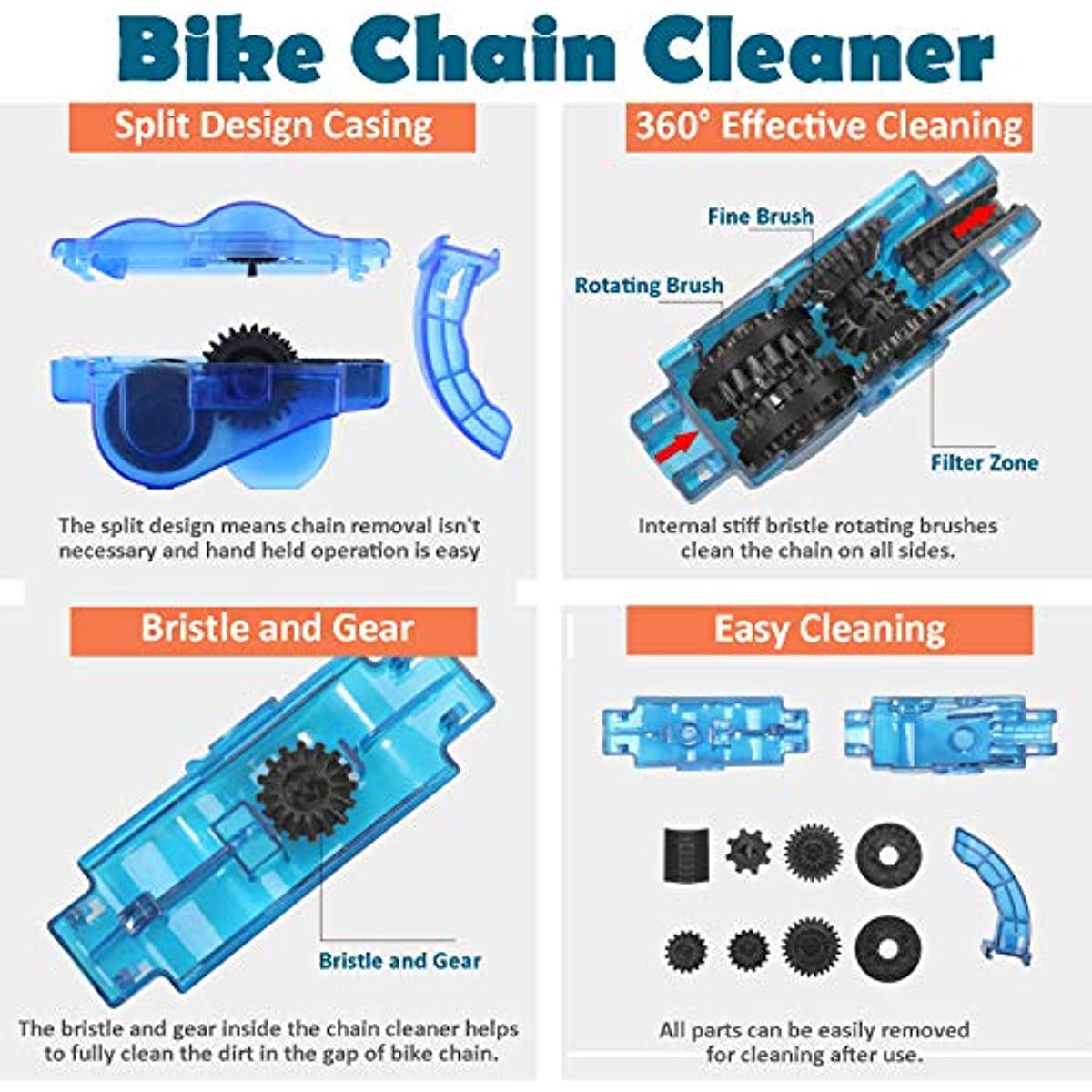 Professional Bike Chain Cleaning Kit
