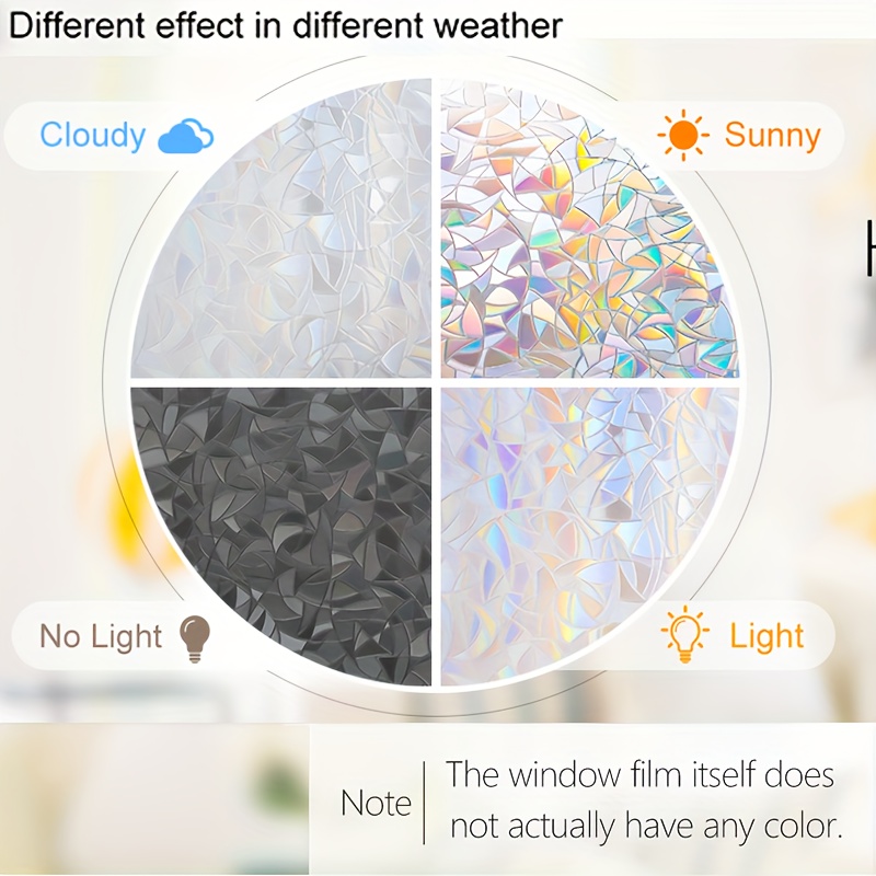 Sun Catcher-Rainbow Static Window Sticker