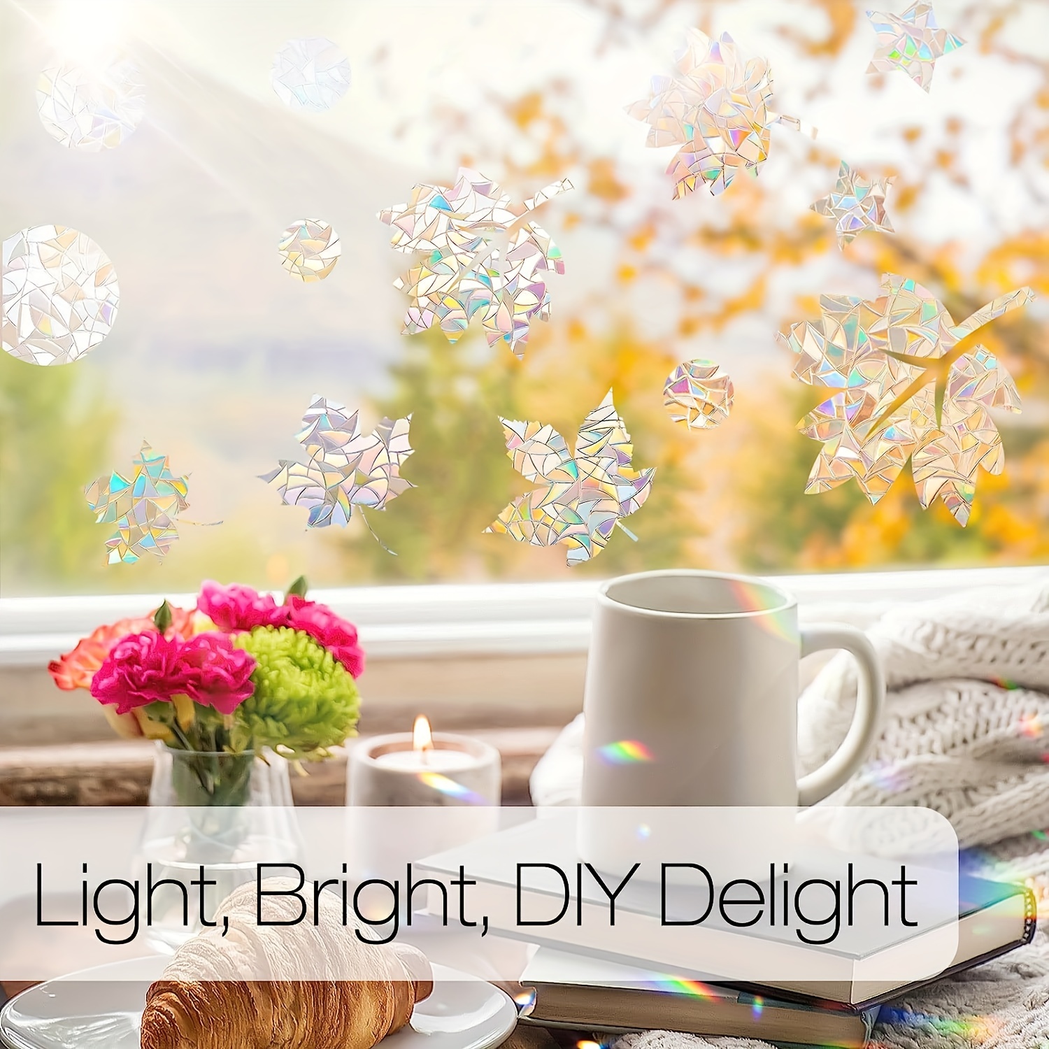 Sun Catcher-Rainbow Static Window Sticker