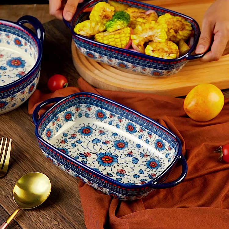 Bluegrass Ceramic Baking Bowl