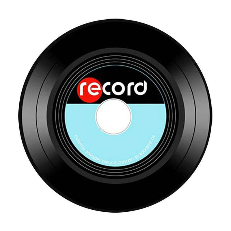 Round Vinyl Record Rug