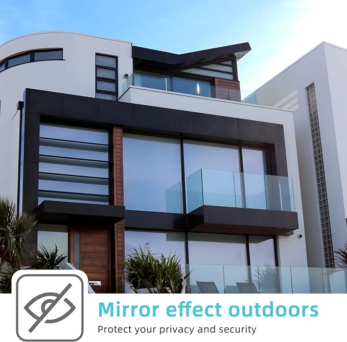 100% Privacy Sun Screen Window Film