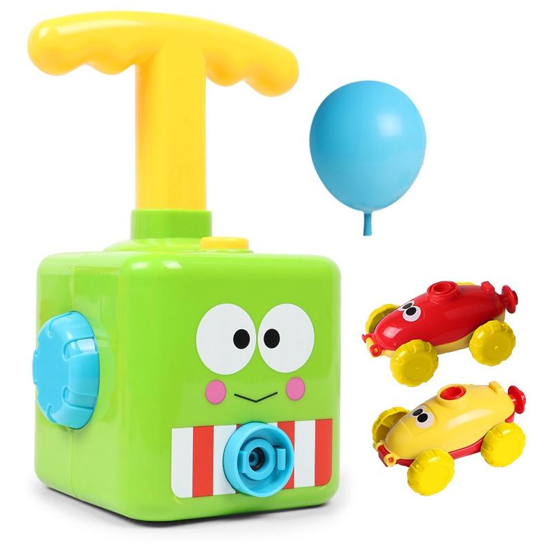 Balloon Powered Car &Rocket Launcher Toy Set ForChildren