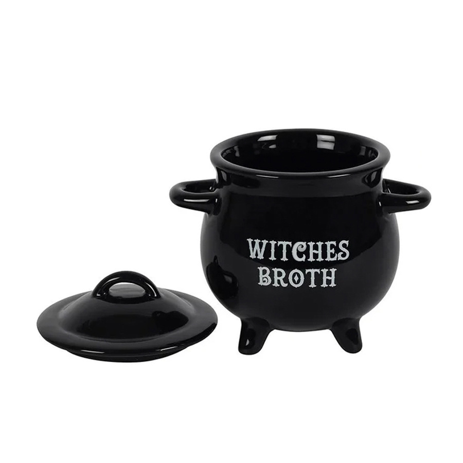 Witches Brew Cauldron Mug Set