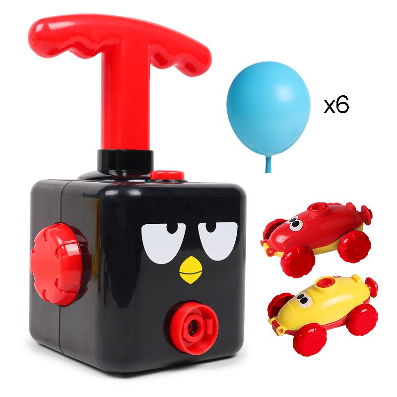 Balloon Powered Car &Rocket Launcher Toy Set ForChildren