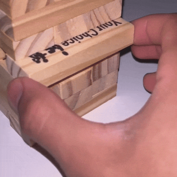 Block Tower Jenga Game