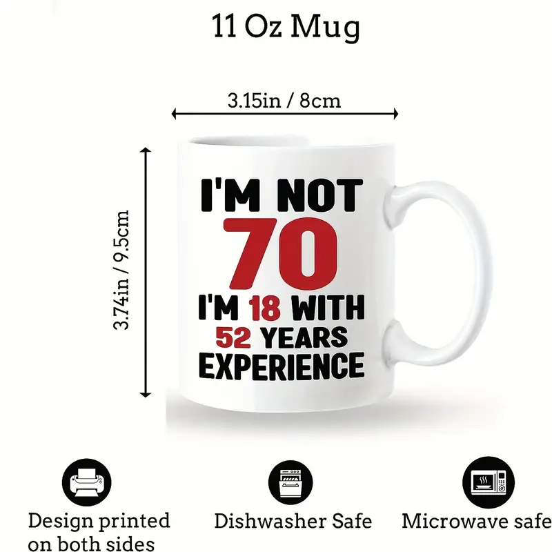 Men's Women's Birthday Gift Mug