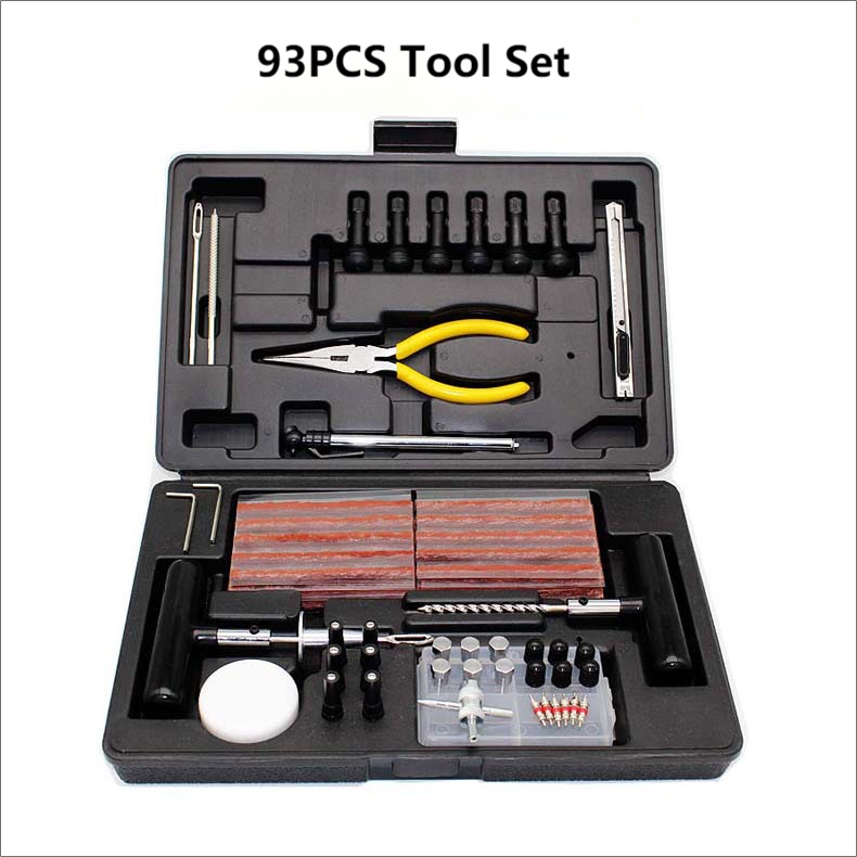 Flat Tire Repair Kit for Car Truck Motorcycle Home Plug Patch
