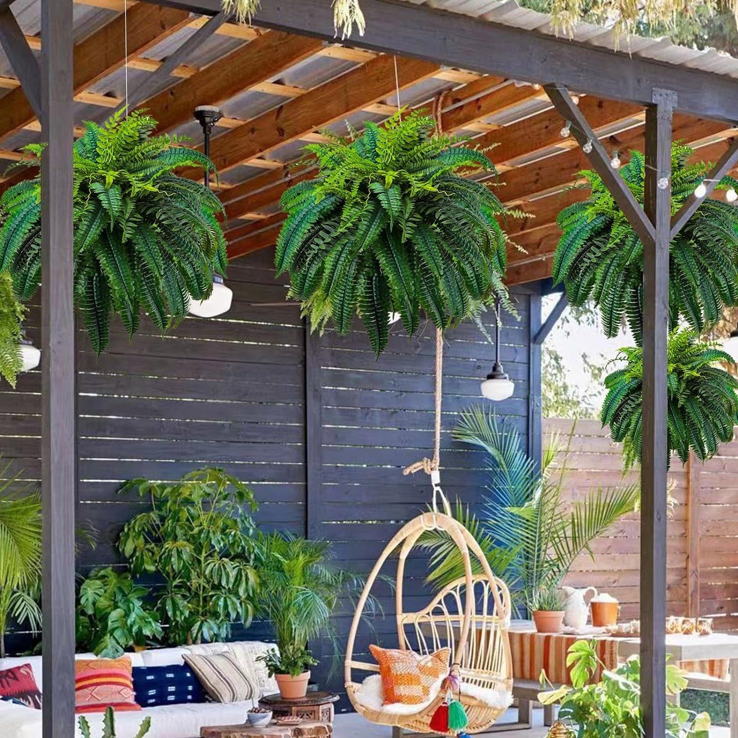 ✨This Week's Special Price $14.97💥UV Resistant Lifelike Artificial Boston Fern