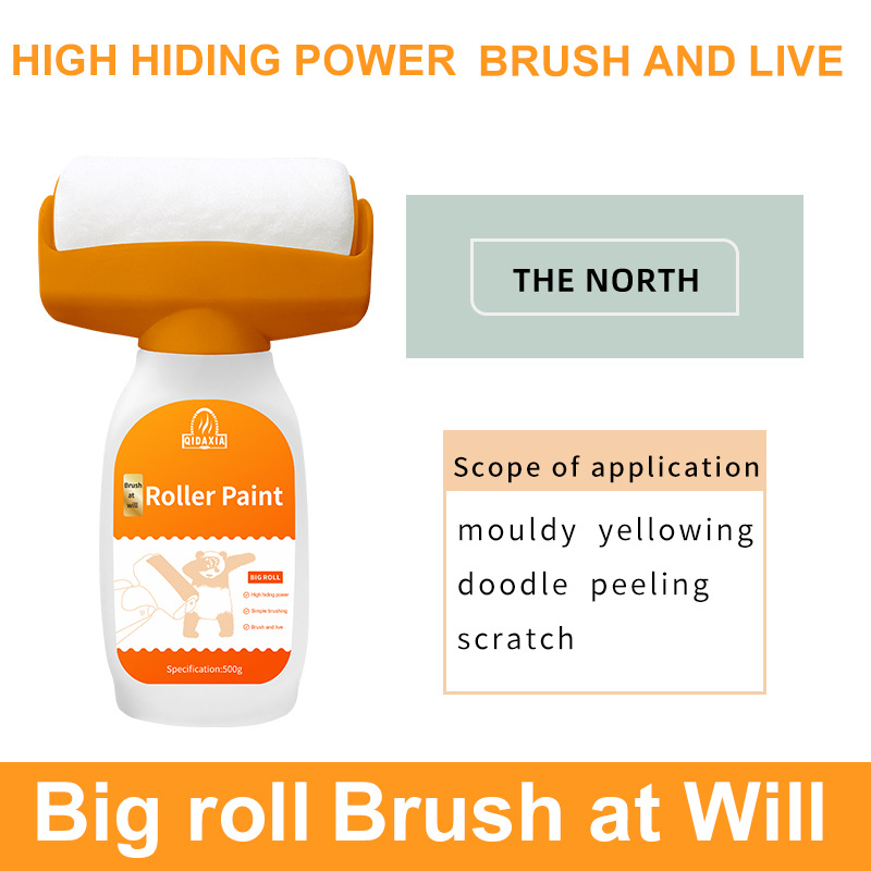 Portable Wall Paint Roller Kit