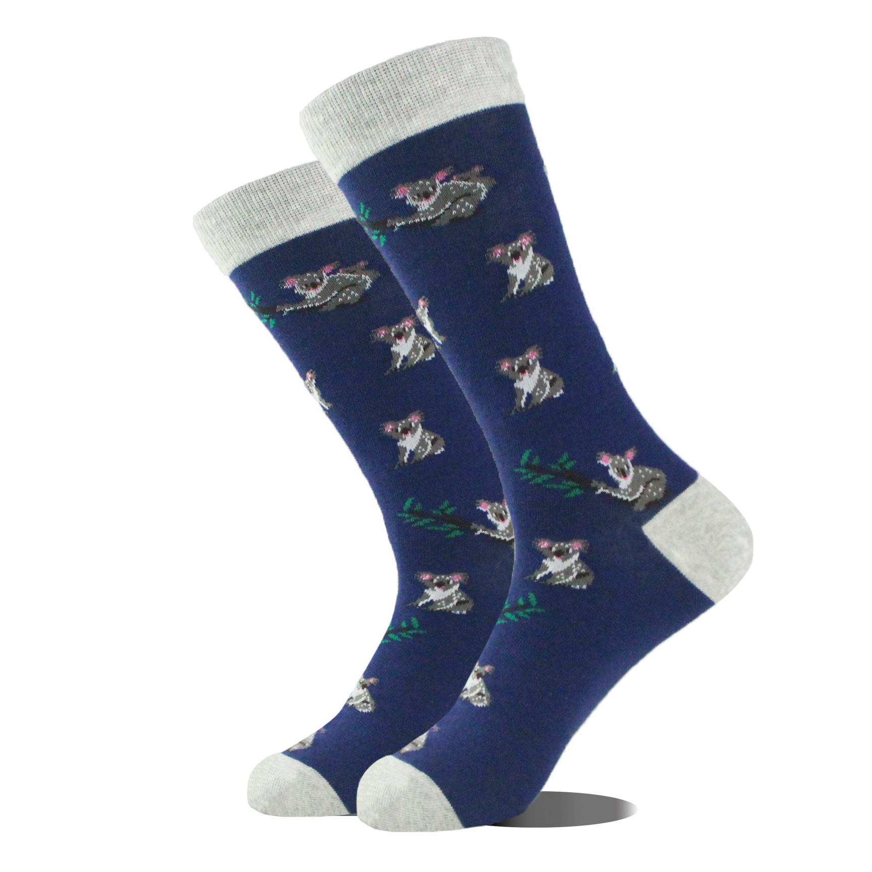 Guitar Patterned Crew Socks