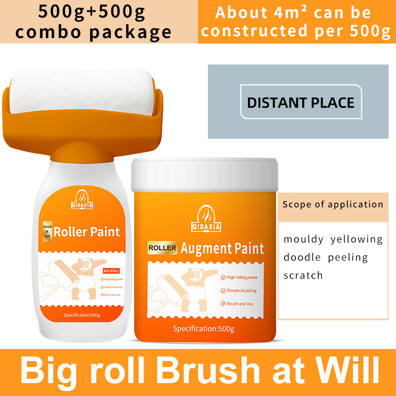 Portable Wall Paint Roller Kit