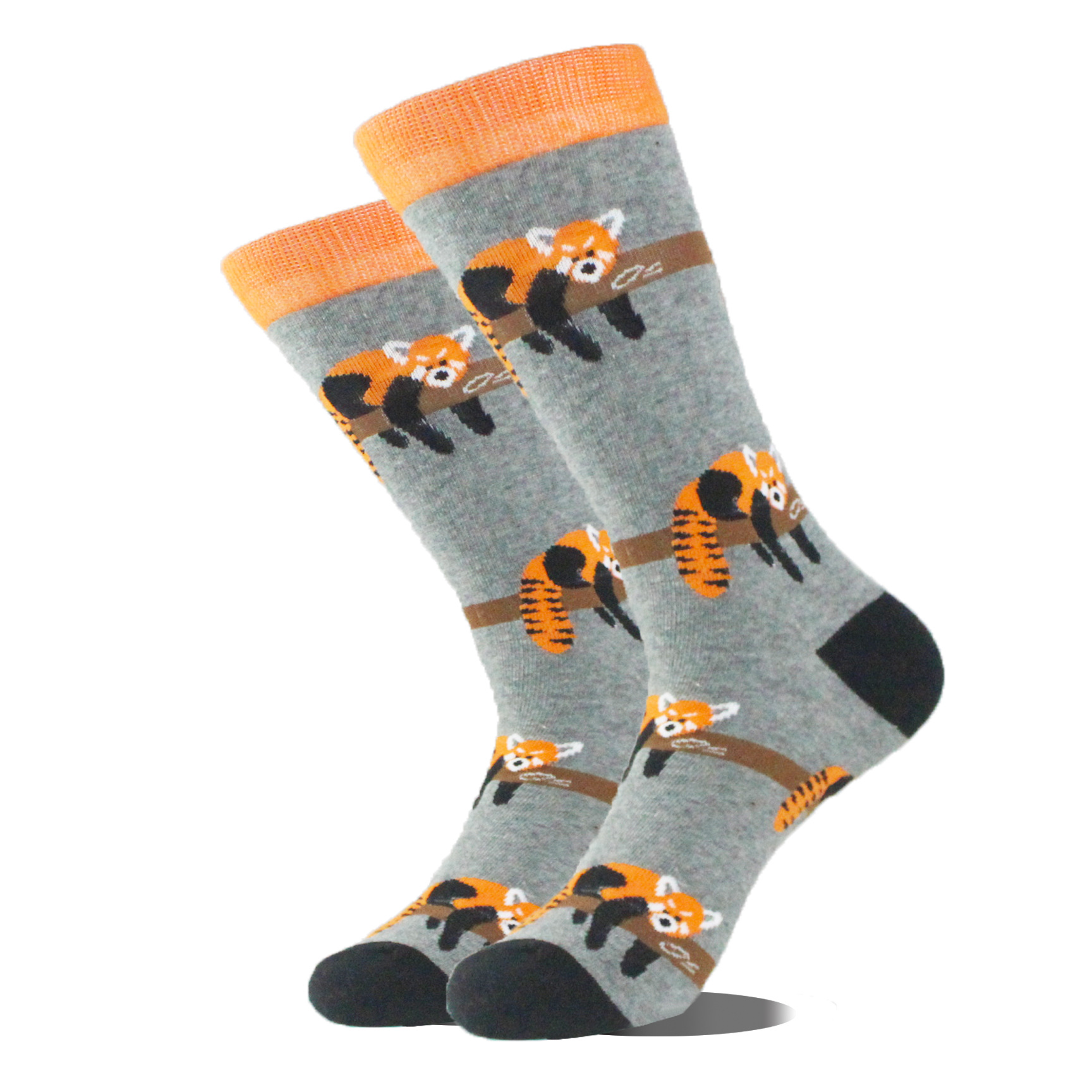 Guitar Patterned Crew Socks