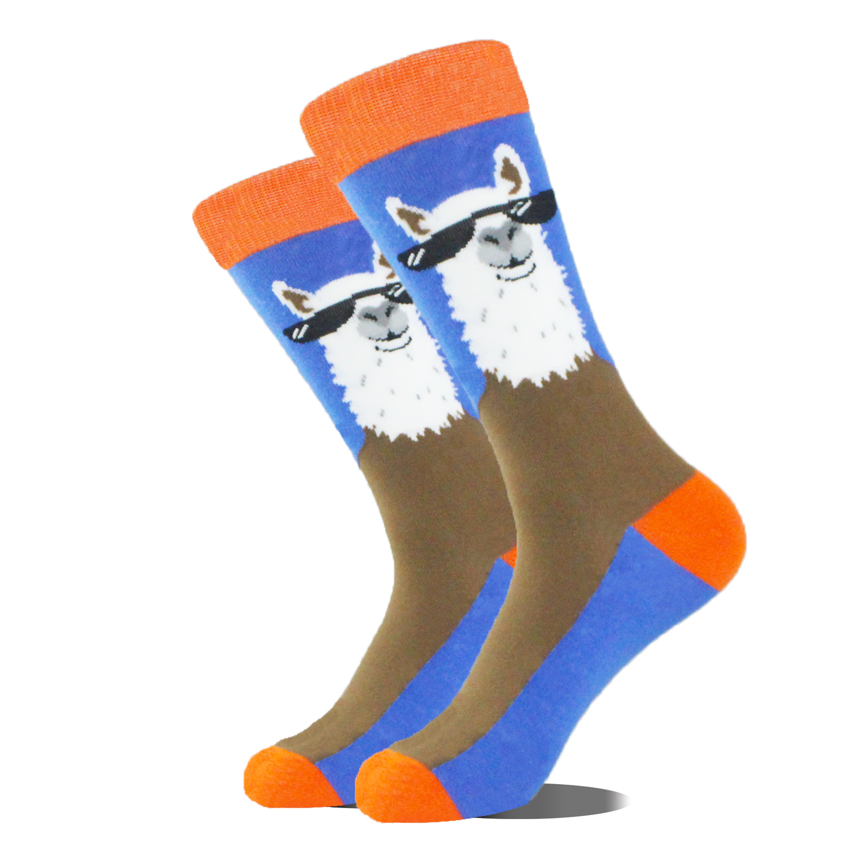 Guitar Patterned Crew Socks