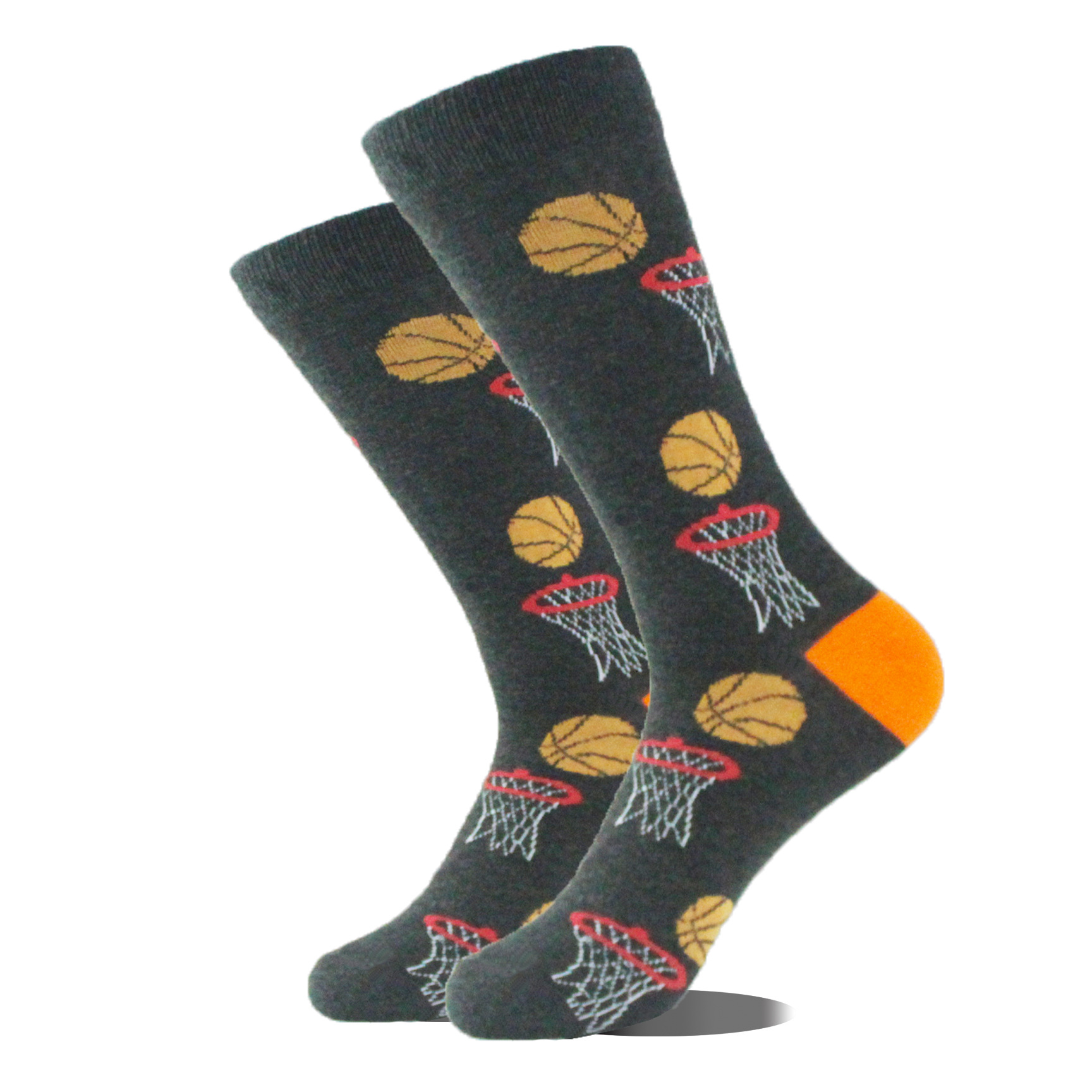 Guitar Patterned Crew Socks