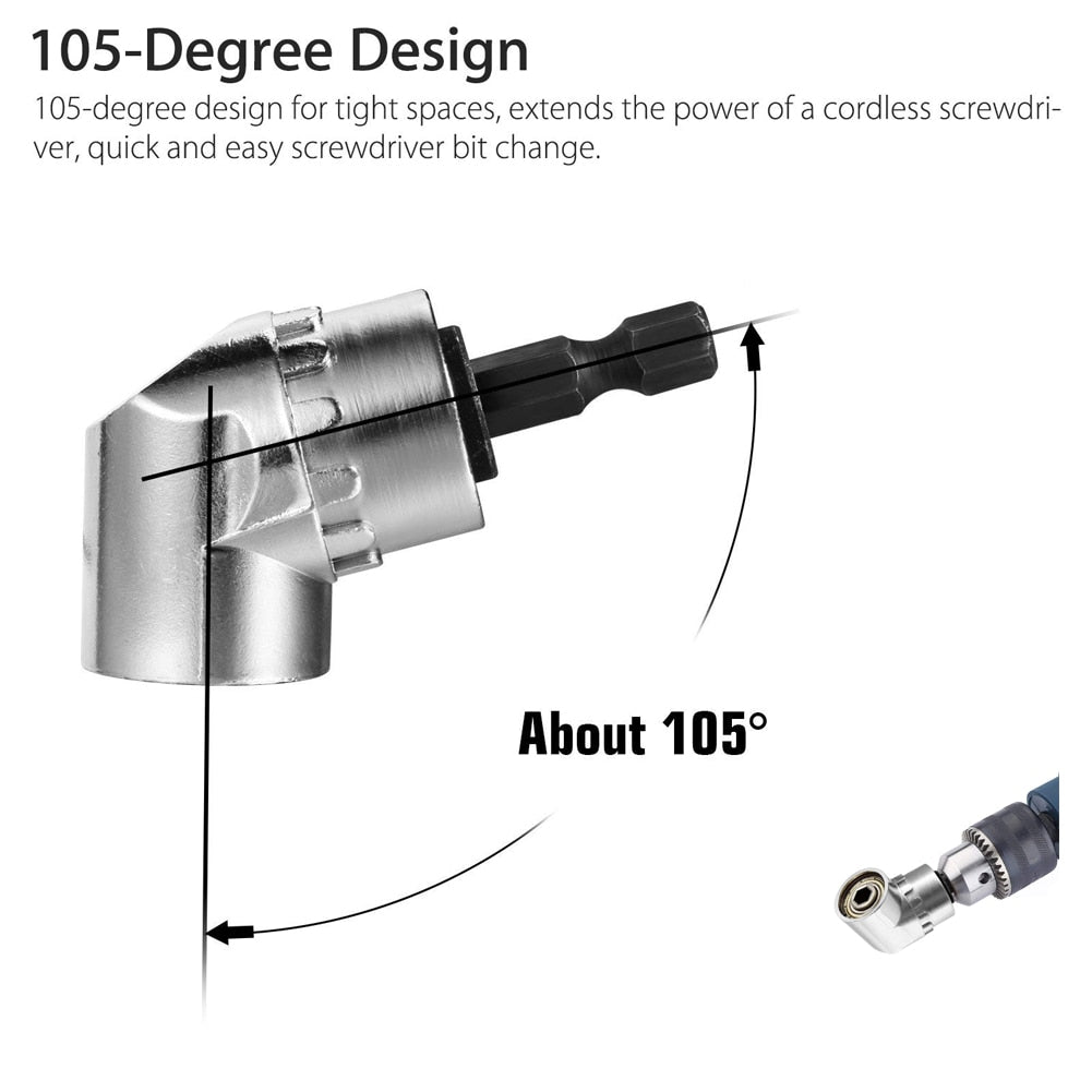 Right Angle Drill Adapter
