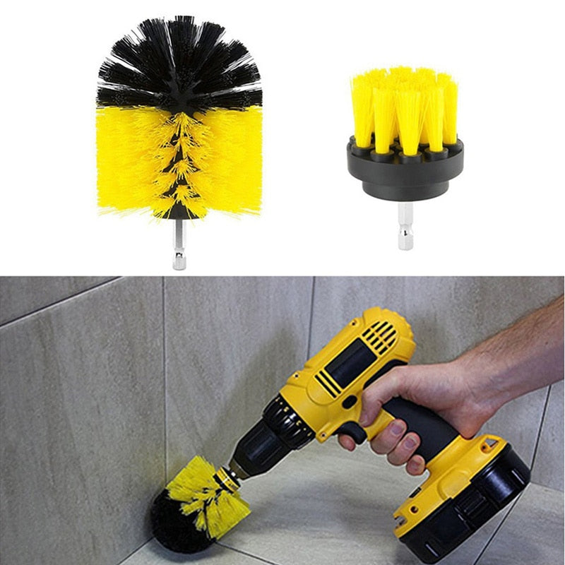 Xtreme Power Drill Cleaning Brush Set