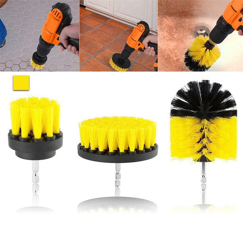Xtreme Power Drill Cleaning Brush Set