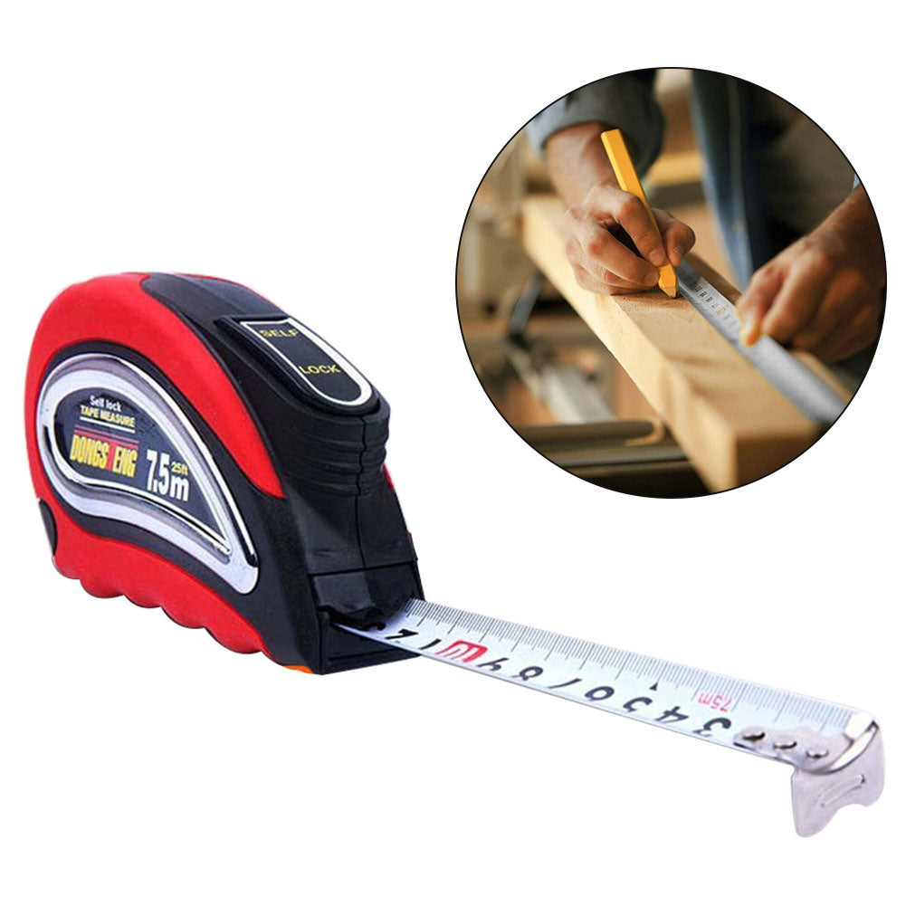 Press N' Lock Automatic Measuring Tape