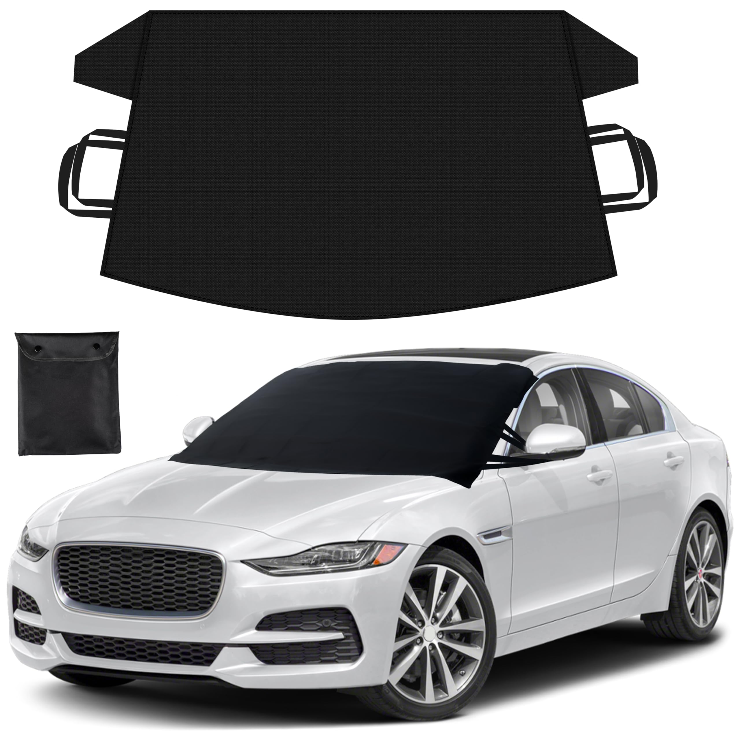 Durable 600D Oxford Cloth Ice&Snow Windshield Cover