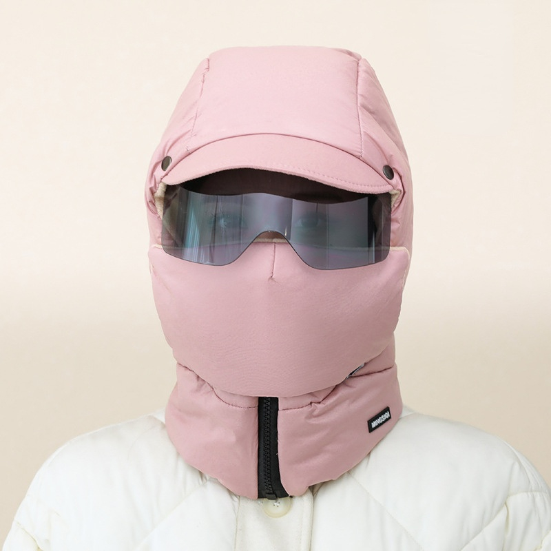 Windproof Full Coverage Outdoor Mask with Glasses