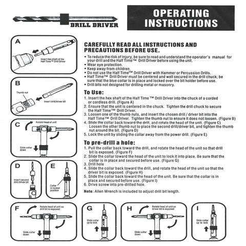 DoubleDrill™ Flip Drill Set