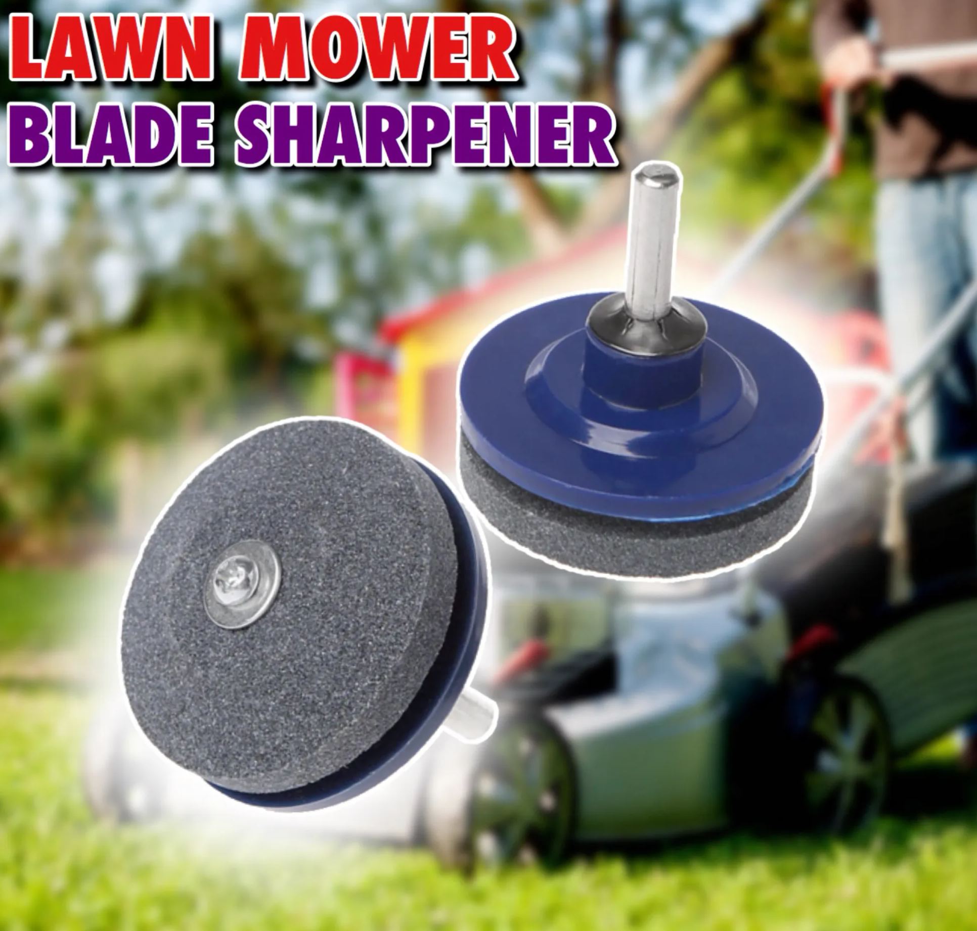 Lawn Mower Blade Sharpener (2 Pack)