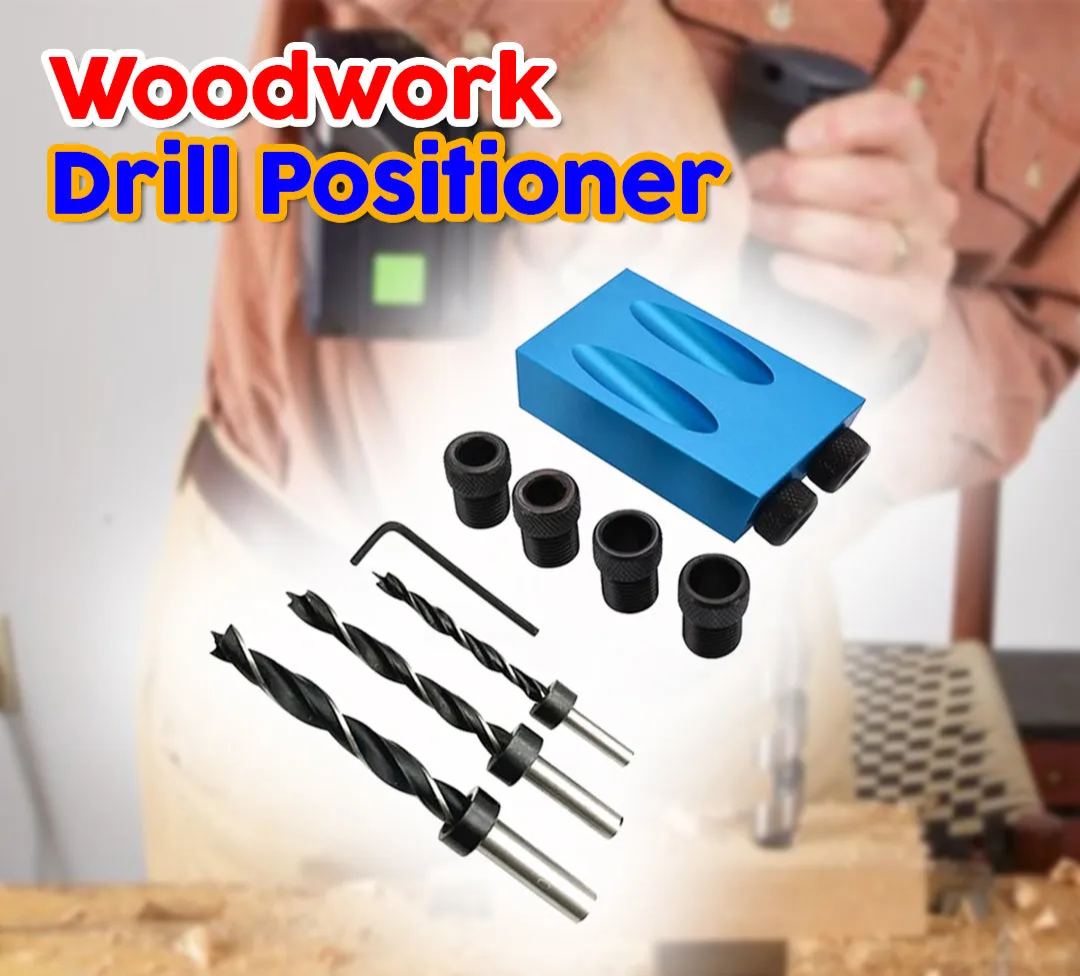 Woodwork Drill Positioner