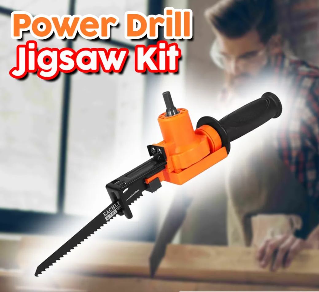 Power Drill Jigsaw Kit