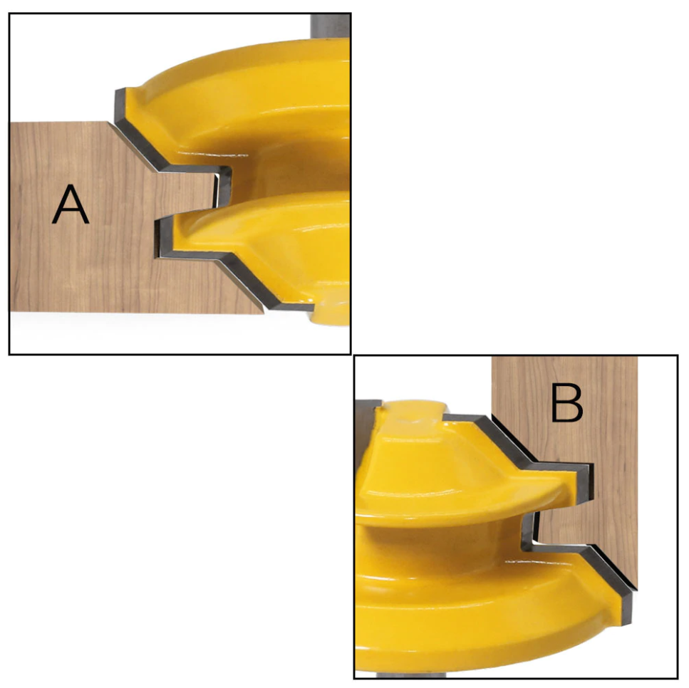 45 Degree Lock Miter Router Bit