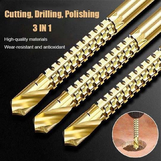 Titanium Sawtooth Drill Set (6pcs)