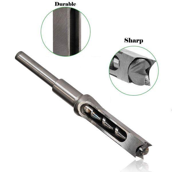 Square-Cut Mortiser Drill Bit