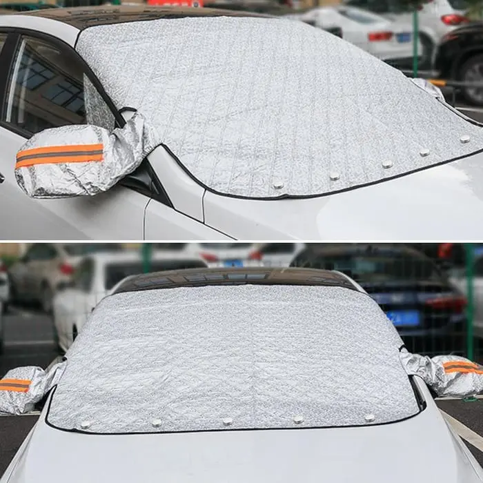 Durable 600D Oxford Cloth Ice&Snow Windshield Cover