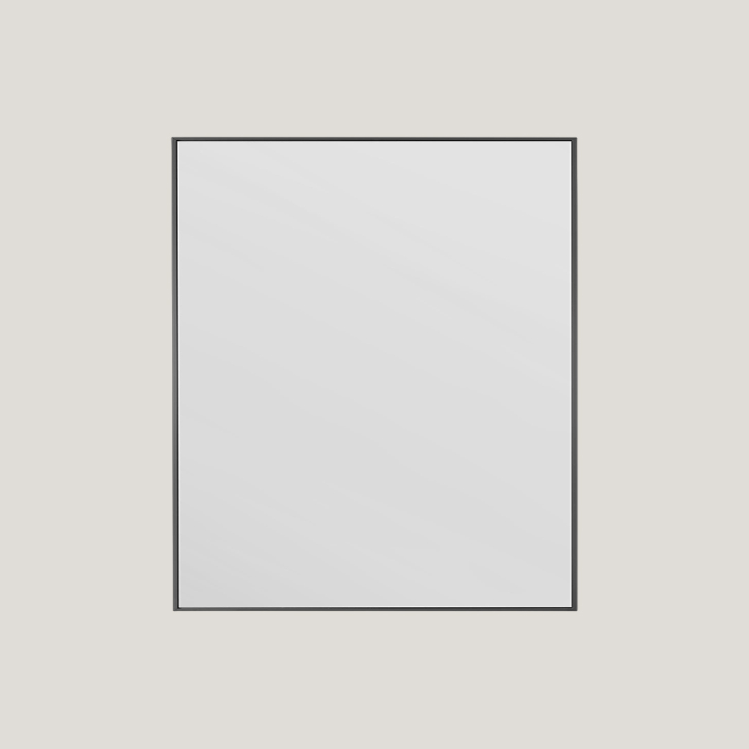 Brodie - Rectangle Mirror | Minimal Metal Scandinavian Mirror (40CM X 60CM)