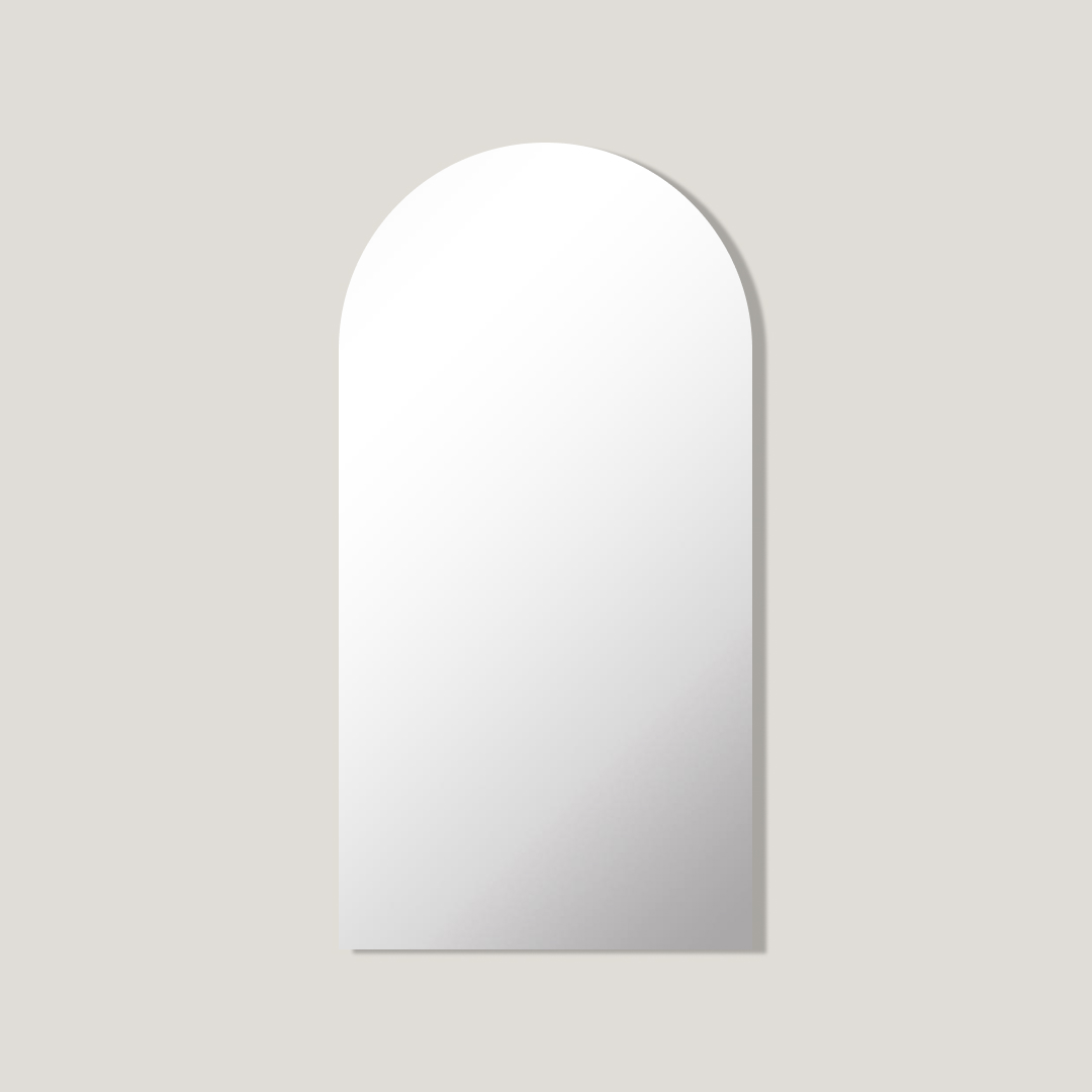 Edge - Frameless Full Length ARCH Mirror | Wall Mounted OR Leaner (190CM X 85CM)