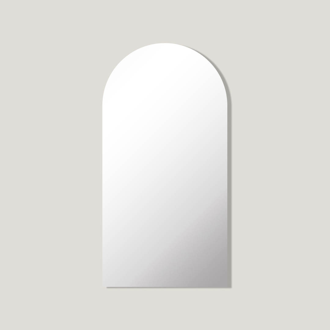 Edge - Frameless Full Length ARCH Mirror | Wall Mounted OR Leaner (190CM X 85CM)