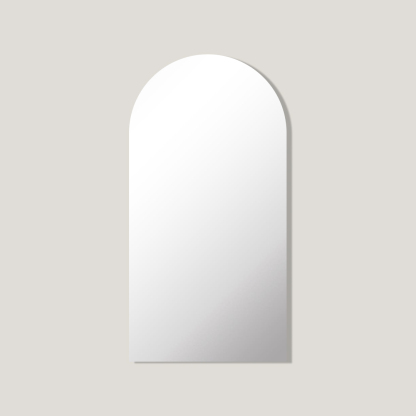Edge - Frameless Full Length ARCH Mirror | Wall Mounted OR Leaner (190CM X 85CM)