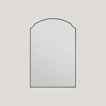 Emery - Dual Arch Mirror | Overmantle Arch Mirror (120cm X 80cm )