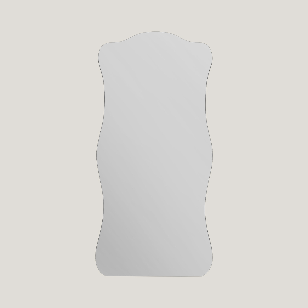 Flora - Irregular Wavy Mirror | Full Length Wavy Mirror (180x85CM )