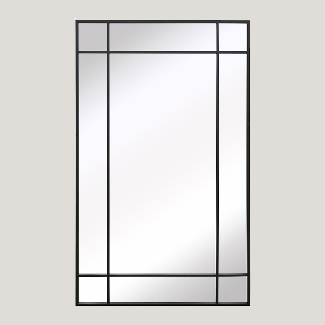 Foundry - Extra Large Window Mirror, Wall Window Mirror (200 x 120CM)