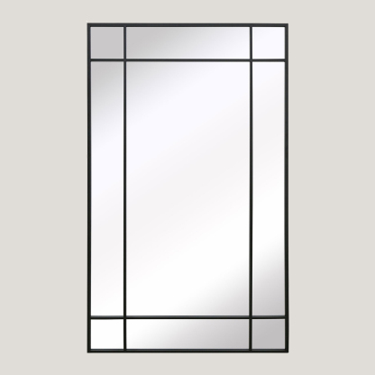 Foundry - Extra Large Window Mirror, Wall Window Mirror (200 x 120CM)